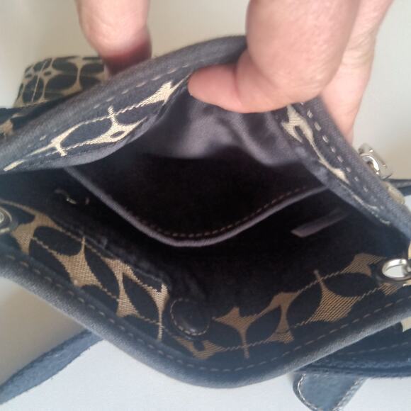 Fossil Crossbody Bag. Black And Brown. - Picture 6 of 6